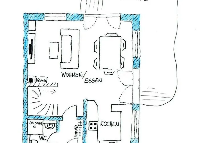 Holiday home Heidehues Seestern *